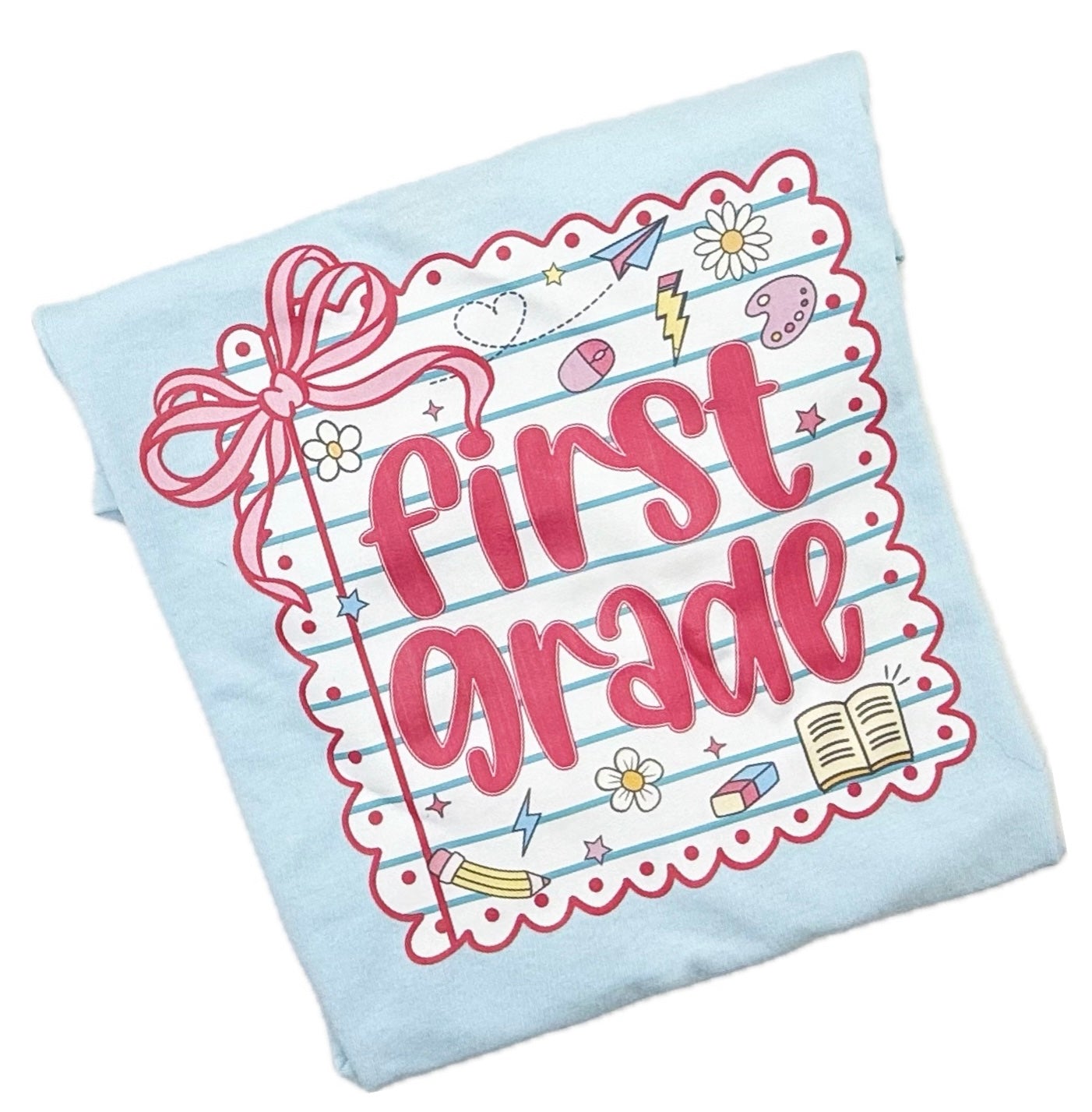 Girls First Grade School T-Shirt