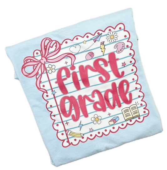 Girls First Grade School T-Shirt
