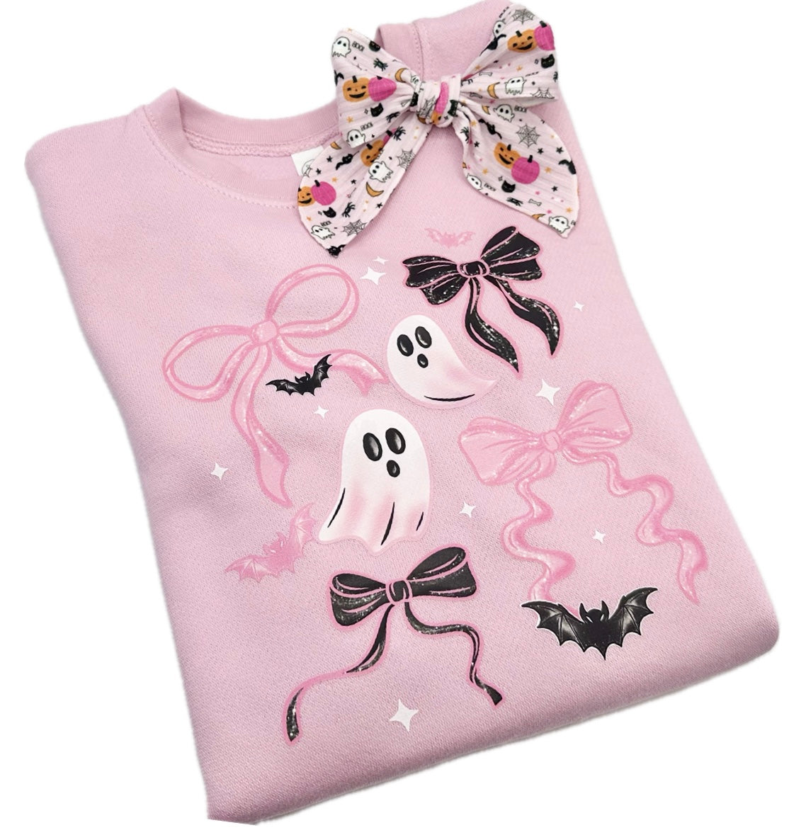 Spooky Coquette Ghosts Sweatshirt