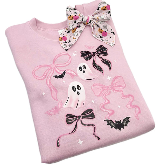 Spooky Coquette Ghosts Sweatshirt