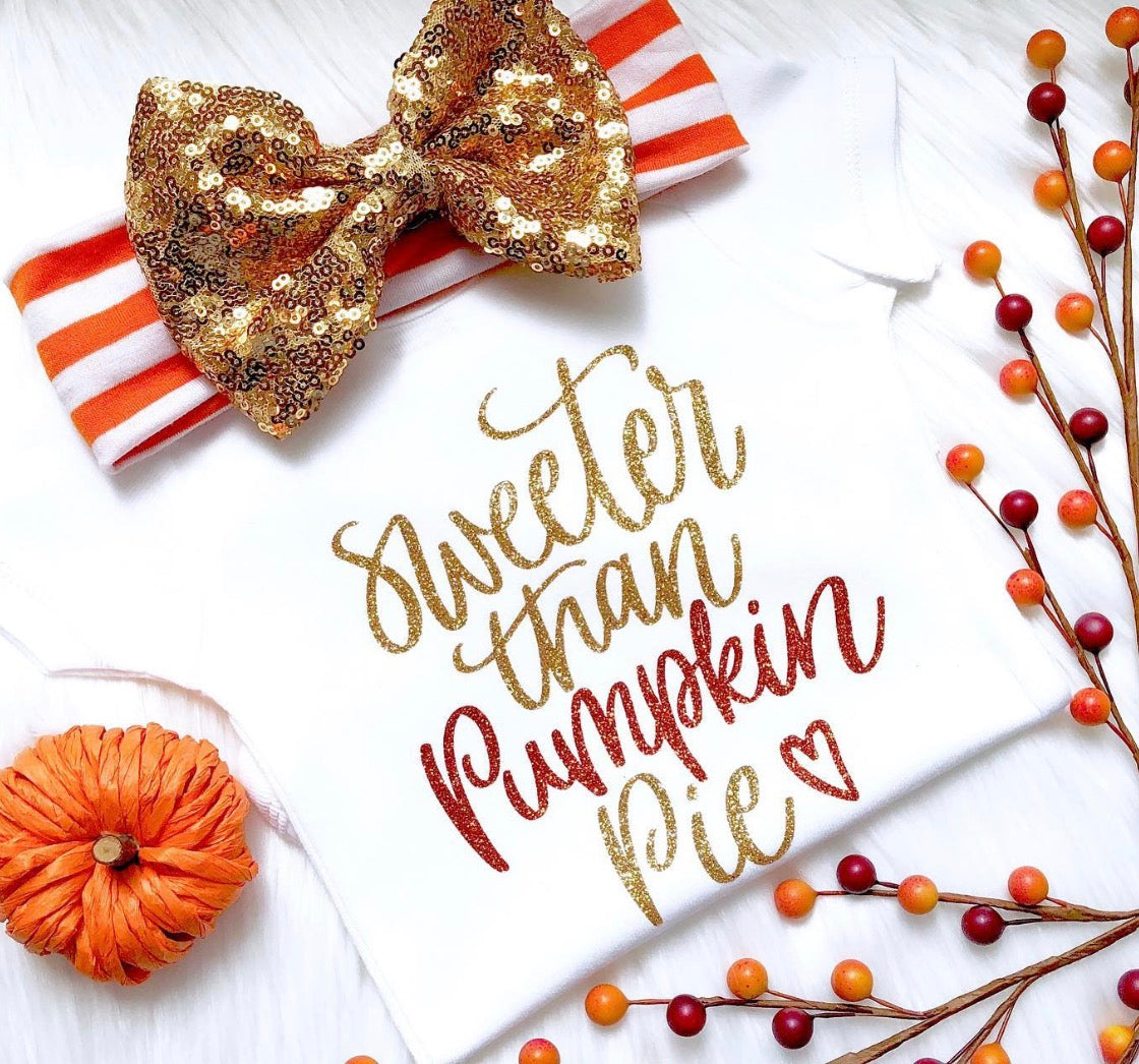 Sweeter Than Pumpkin Pie Bodysuit