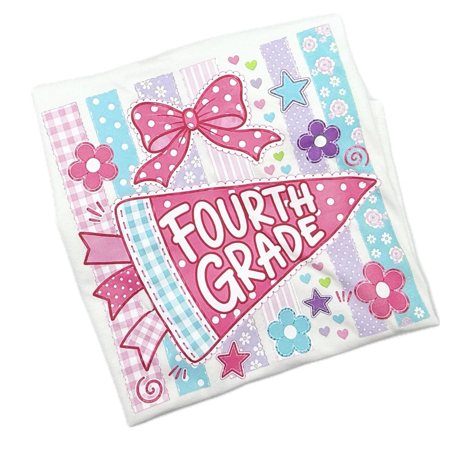 Girls Fourth Grade School T-Shirt