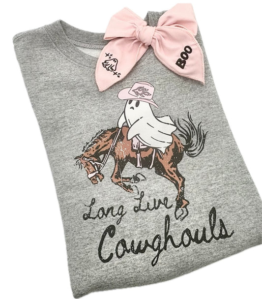 Long Live Cowghouls Grey Sweatshirt
